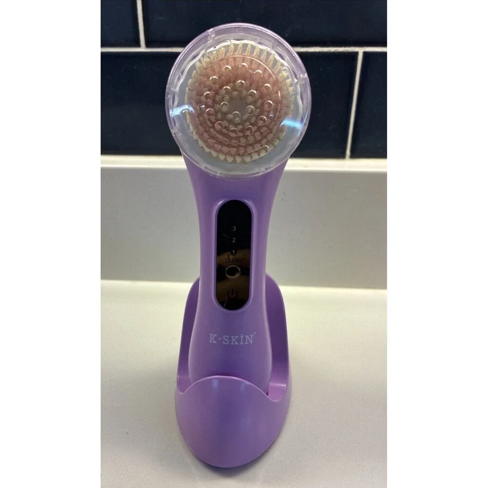 NEW Open Box K-Skin Ultrasonic Facial Brush Cleansing Brush